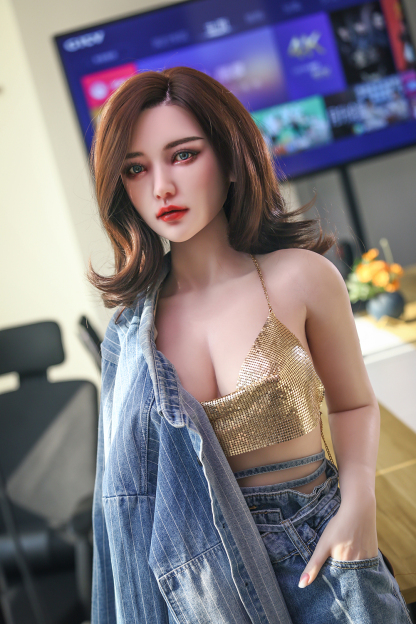 168cm D-Cup Silicone Head TPE Body Lifelike Elegant Brunette Sex Doll - Ulyssara for Sale | DollsLover Official Store | Qita Doll