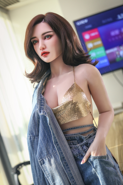 168cm D-Cup Silicone Head TPE Body Lifelike Elegant Brunette Sex Doll - Ulyssara for Sale | DollsLover Official Store | Qita Doll