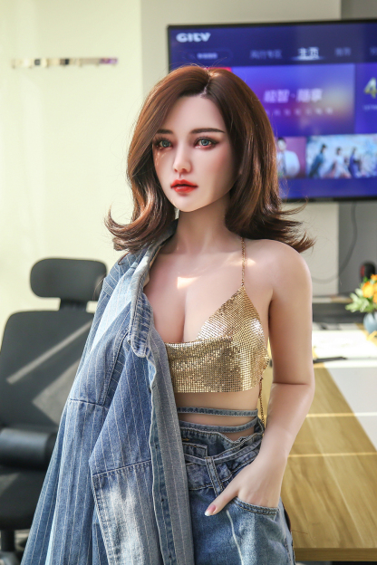 168cm D-Cup Silicone Head TPE Body Lifelike Elegant Brunette Sex Doll - Ulyssara for Sale | DollsLover Official Store | Qita Doll