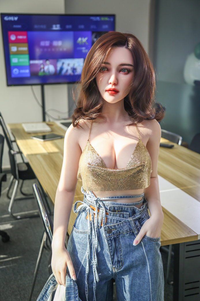 168cm D-Cup Silicone Head TPE Body Sex Doll - Ulyssara