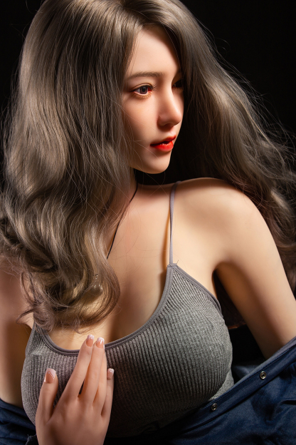 158cm D-Cup Silicone Head TPE Body Realistic MILF Brunette Sex Doll - Xilandra for Sale | DollsLover Official Store | Qita Doll