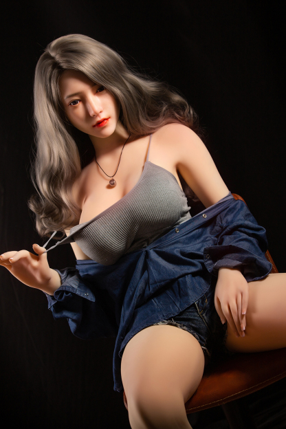 158cm D-Cup Silicone Head TPE Body Realistic MILF Brunette Sex Doll - Xilandra for Sale | DollsLover Official Store | Qita Doll
