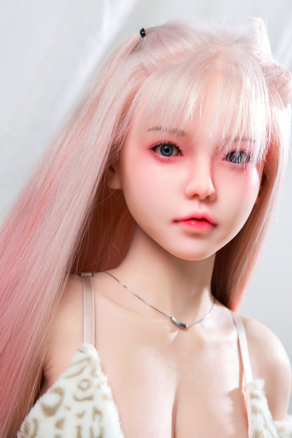152cm B-Cup Silicone Customizable Cute Pink Hair Sex Doll - Isalinde for Sale | DollsLover Official Store | Qita Doll
