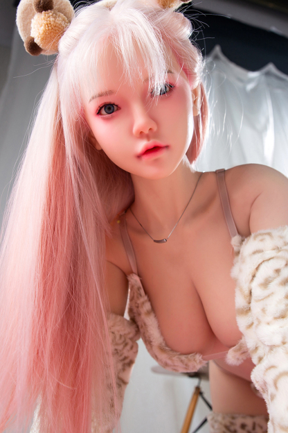 152cm B-Cup Silicone Customizable Cute Pink Hair Sex Doll - Isalinde for Sale | DollsLover Official Store | Qita Doll
