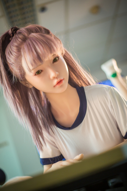 166cm C-Cup Silicone Realistic Lovely Purple Hair Sex Doll - Kaeloria for Sale | DollsLover Official Store | Qita Doll