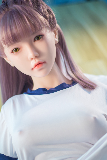 166cm C-Cup Silicone Realistic Lovely Purple Hair Sex Doll - Kaeloria for Sale | DollsLover Official Store | Qita Doll