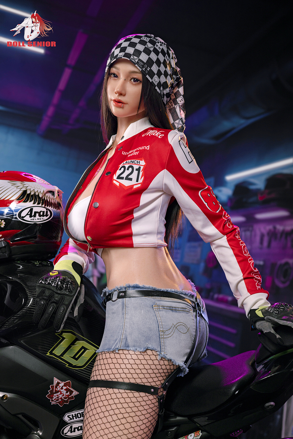 170cm G-Cup Silicone Sex Doll - Drelitha Tall G-Cup Silicone Doll – Asian Moto Style Babe