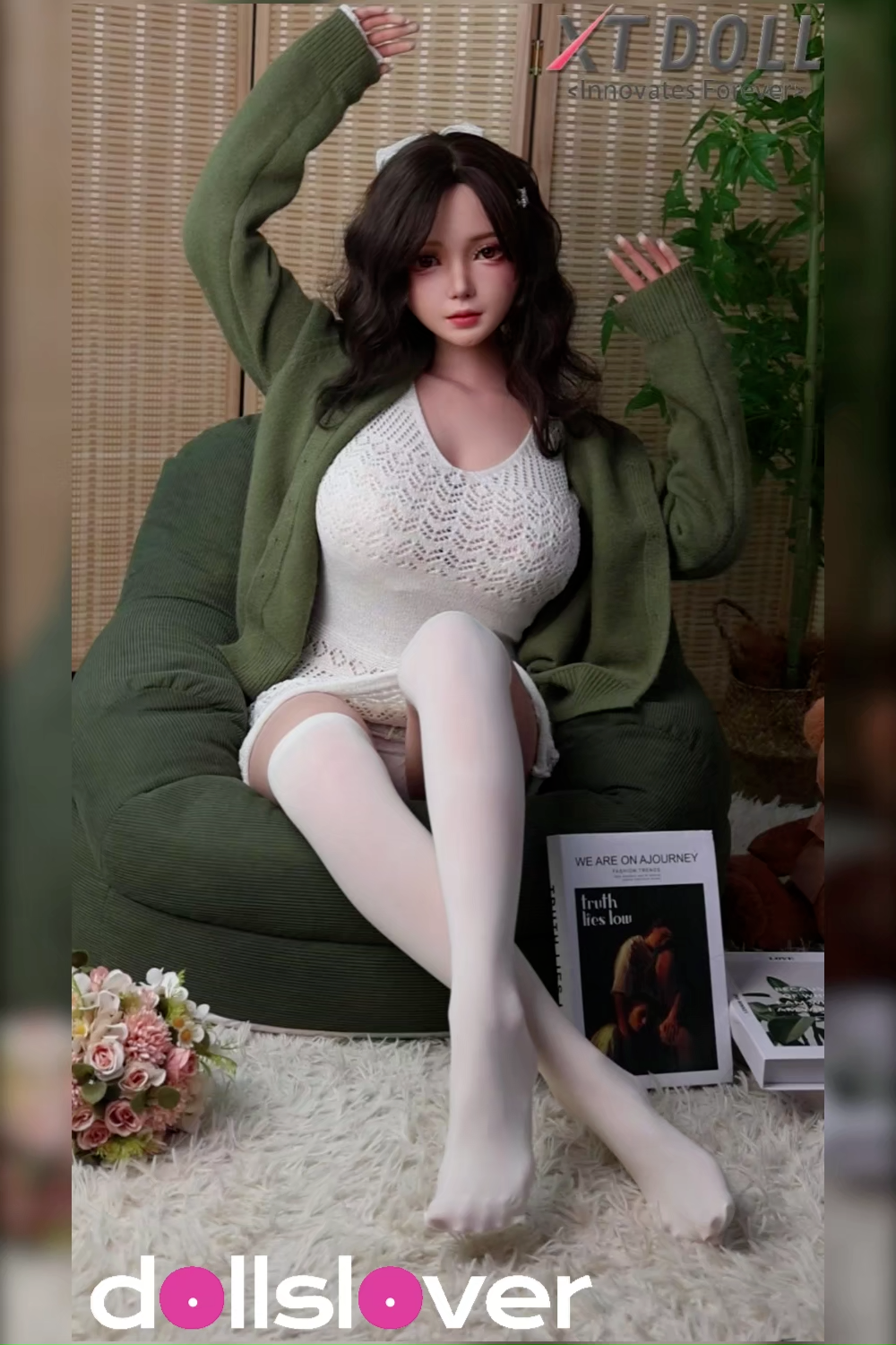 153cm I-Cup Silicone Sex Doll – Naverin Curvy Female Silicone Doll – Natural Skin & Soft Touch