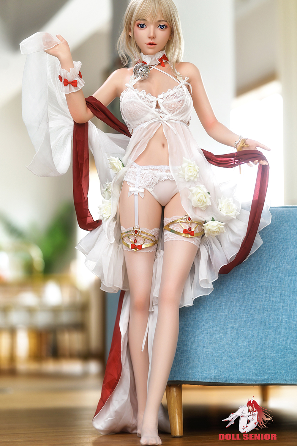 150cm D-Cup Silicone Sex Doll - Brynelle Petite Silicone Sex Doll, Long Legs & Cute Appeal