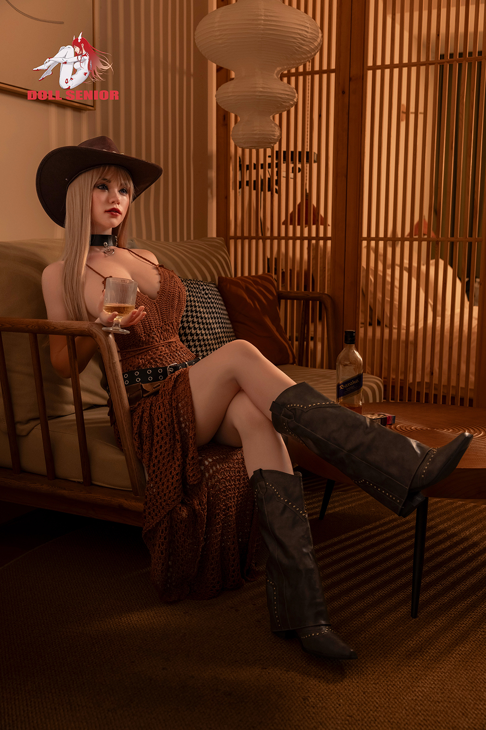 163cm F-Cup Silicone Sex Doll - Jassira Busty Country Babe Doll – F-Cup Silicone Western Style