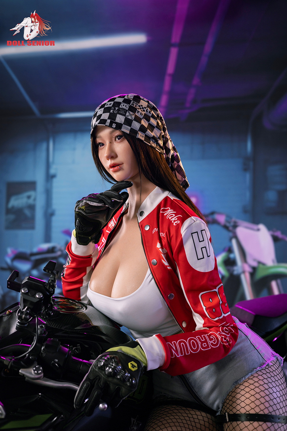 170cm G-Cup Silicone Sex Doll - Drelitha Tall G-Cup Silicone Doll – Asian Moto Style Babe