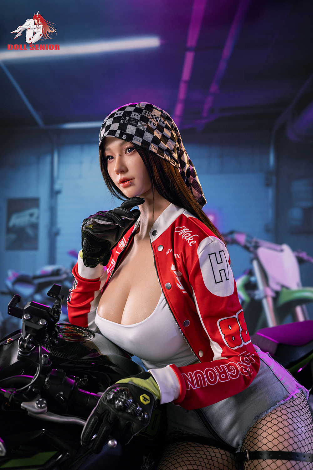 170cm G-Cup Silicone Sex Doll - Drelitha Tall G-Cup Silicone Doll – Asian Moto Style Babe