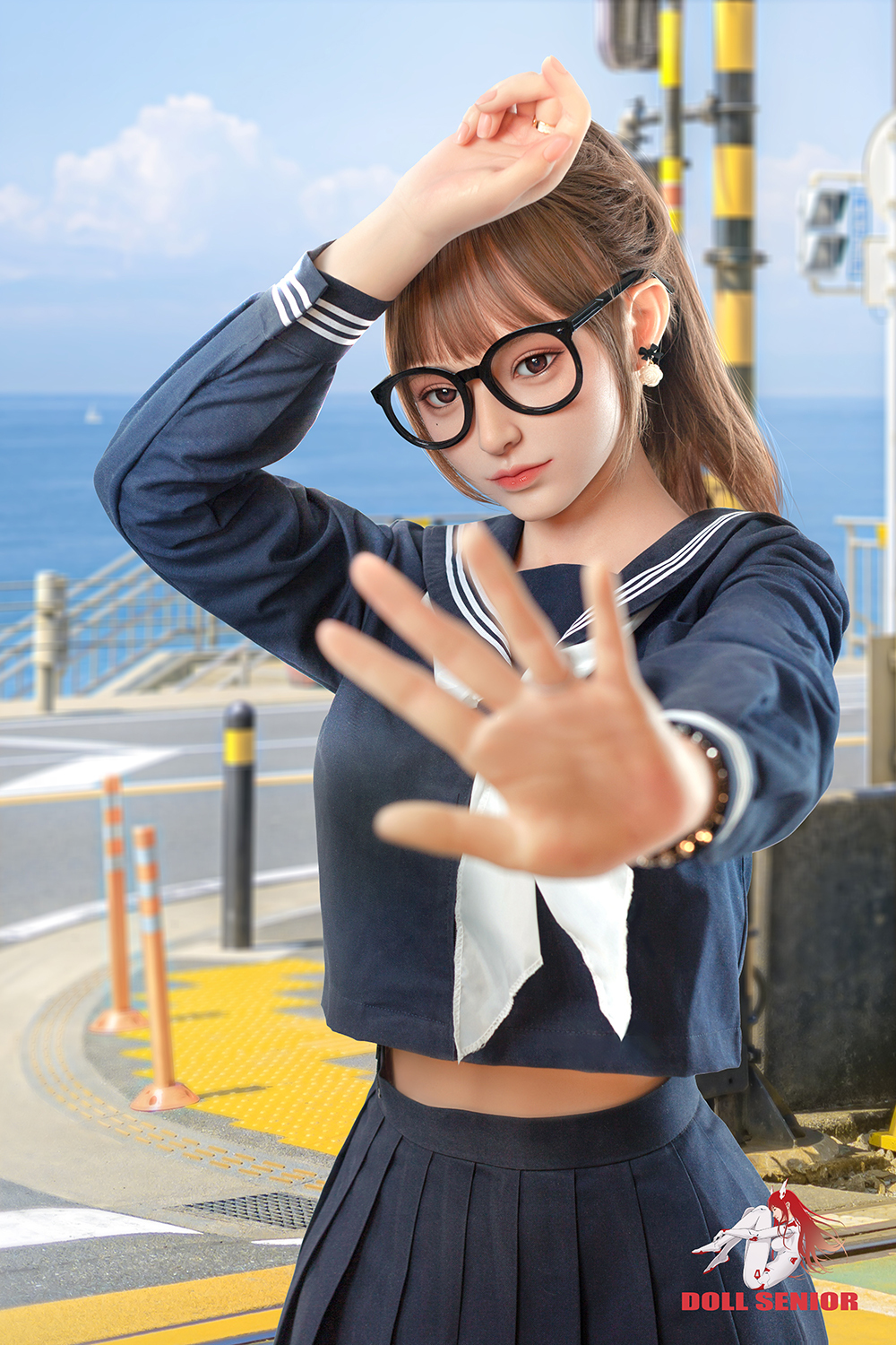 158cm E-Cup Silicone Sex Doll - Xiselle Hot Busty Silicone Sex Doll, Perfect Figure & Ideal Proportions