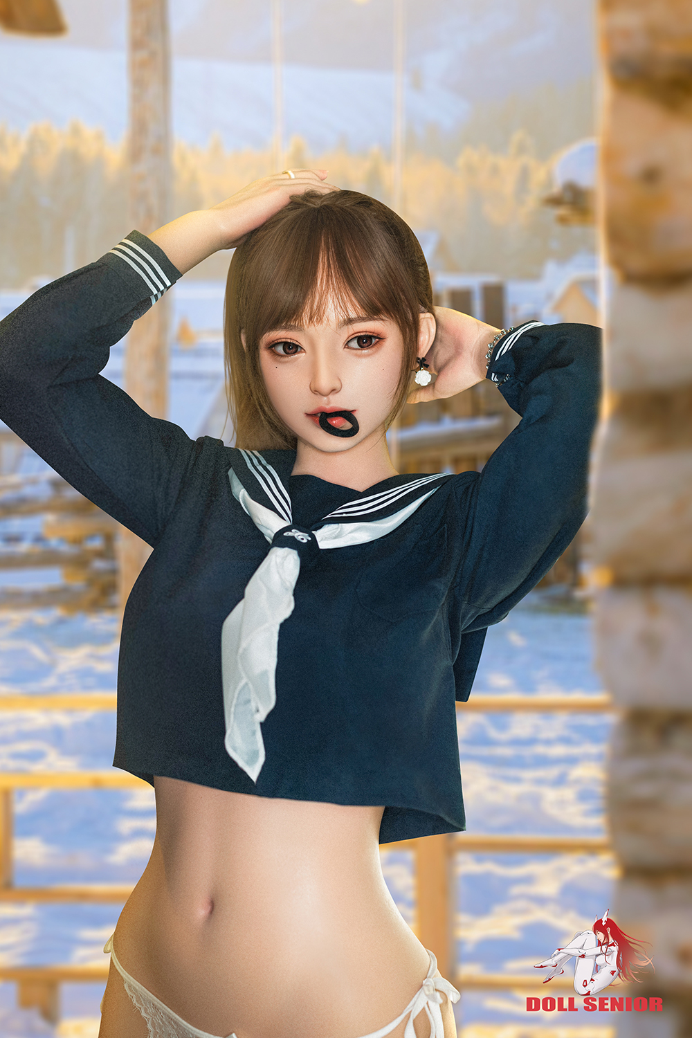 158cm E-Cup Silicone Sex Doll - Xiselle Hot Busty Silicone Sex Doll, Perfect Figure & Ideal Proportions