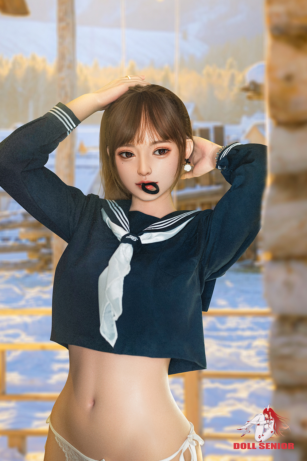 158cm E-Cup Silicone Sex Doll - Xiselle Hot Busty Silicone Sex Doll, Perfect Figure & Ideal Proportions