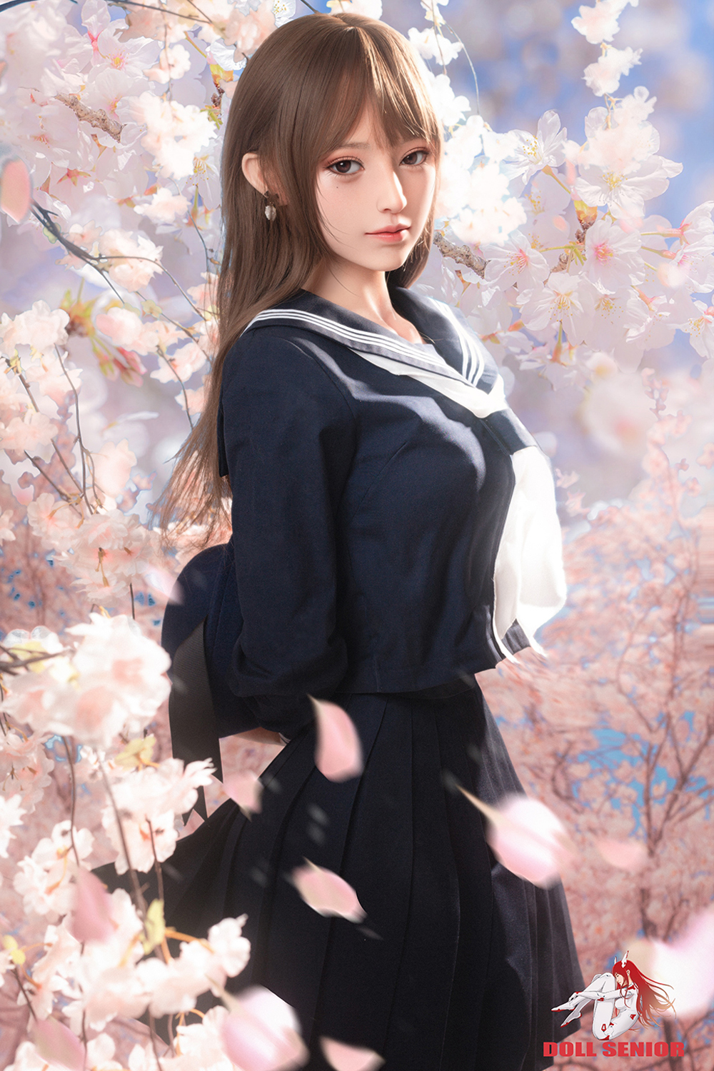 158cm E-Cup Silicone Sex Doll - Xiselle Hot Busty Silicone Sex Doll, Perfect Figure & Ideal Proportions