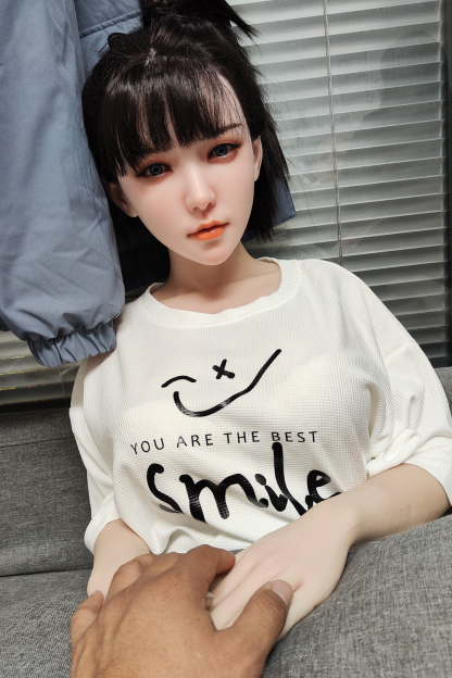 158cm D-Cup Silicone Head TPE Body Lifelike Sweet Black Hair Sex Doll - Talyndra for Sale | DollsLover Official Store | Qita Doll