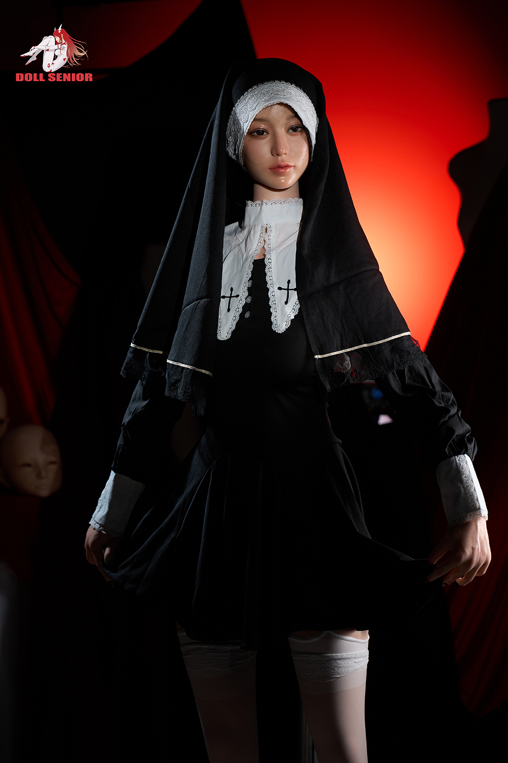 163cm F-Cup Silicone Sex Doll – Liz Christ | Nun-Inspired Aesthetic, Lifelike Silicone Presence