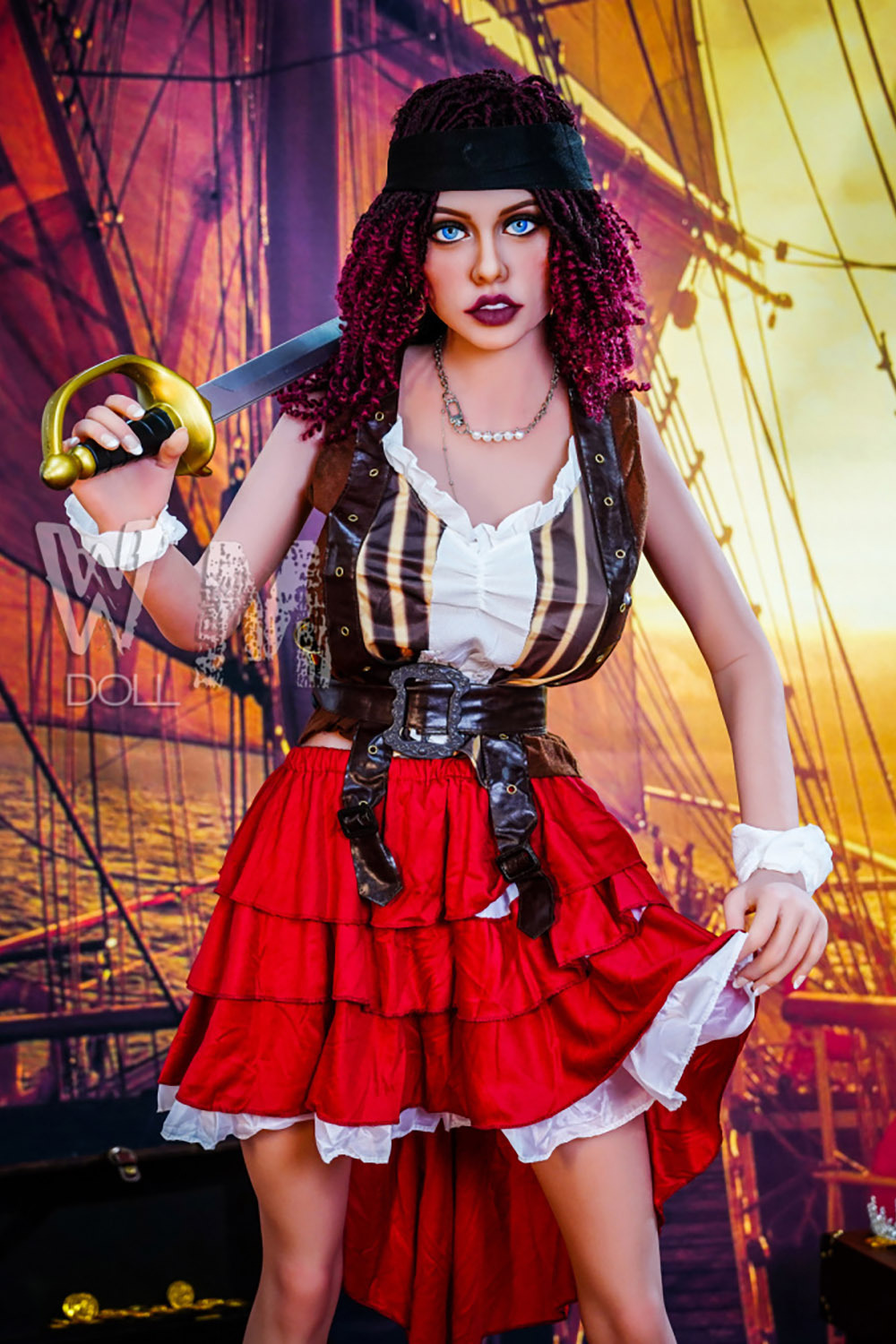 162cm/5.4ft F-Cup TPE Sex Doll - Clarimond