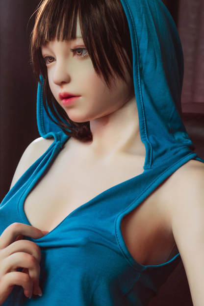 160cm A-Cup Silicone Sex Doll - Preslin-DollsLover Official Store