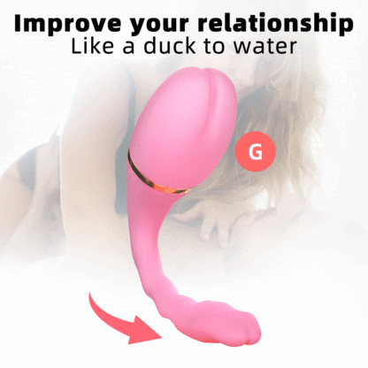 Flower Mandarin Duck Couple Resonant Massager-DollsLover Official Store