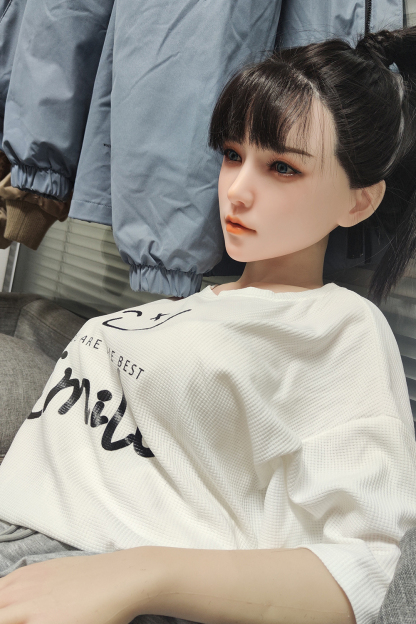 158cm D-Cup Silicone Head TPE Body Lifelike Sweet Black Hair Sex Doll - Talyndra for Sale | DollsLover Official Store | Qita Doll