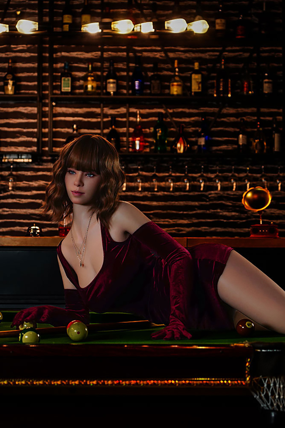 163cm D-Cup Silicone Sex Doll - Isabetha Full Silicone Realistic Sex Doll, Delicate Skin & Ultra-Realism