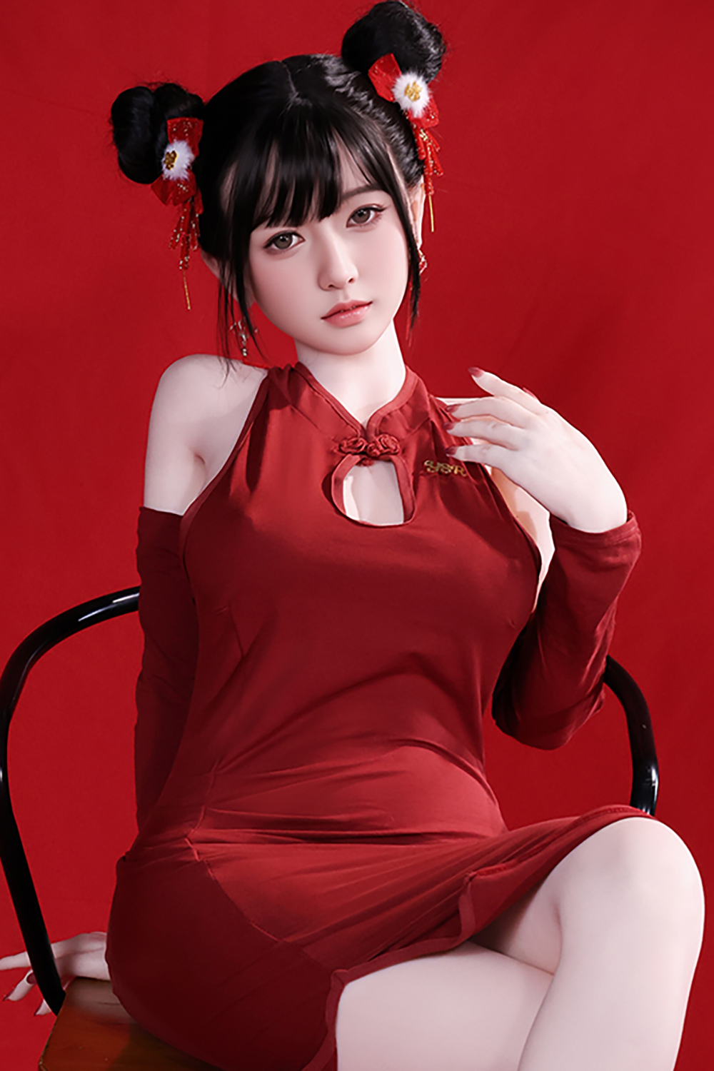 155cm D-Cup TPE Sex Doll - Zira Vale | Authentic Chinese Style in Soft TPE