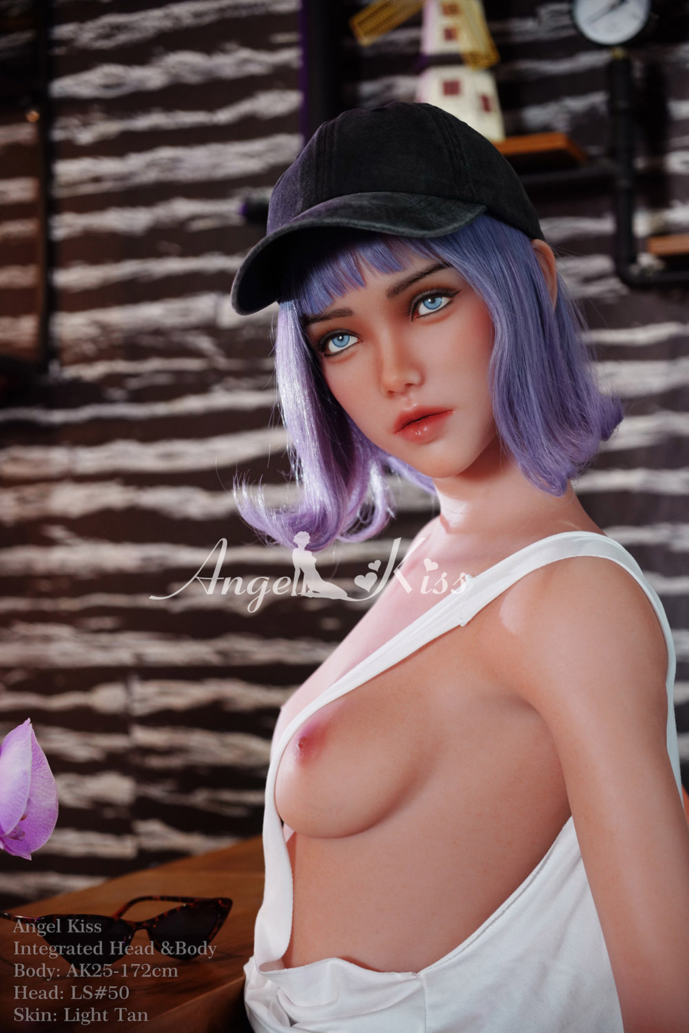 172cm/5.78ft B-Cup Silicone Sex Doll - Isabeau