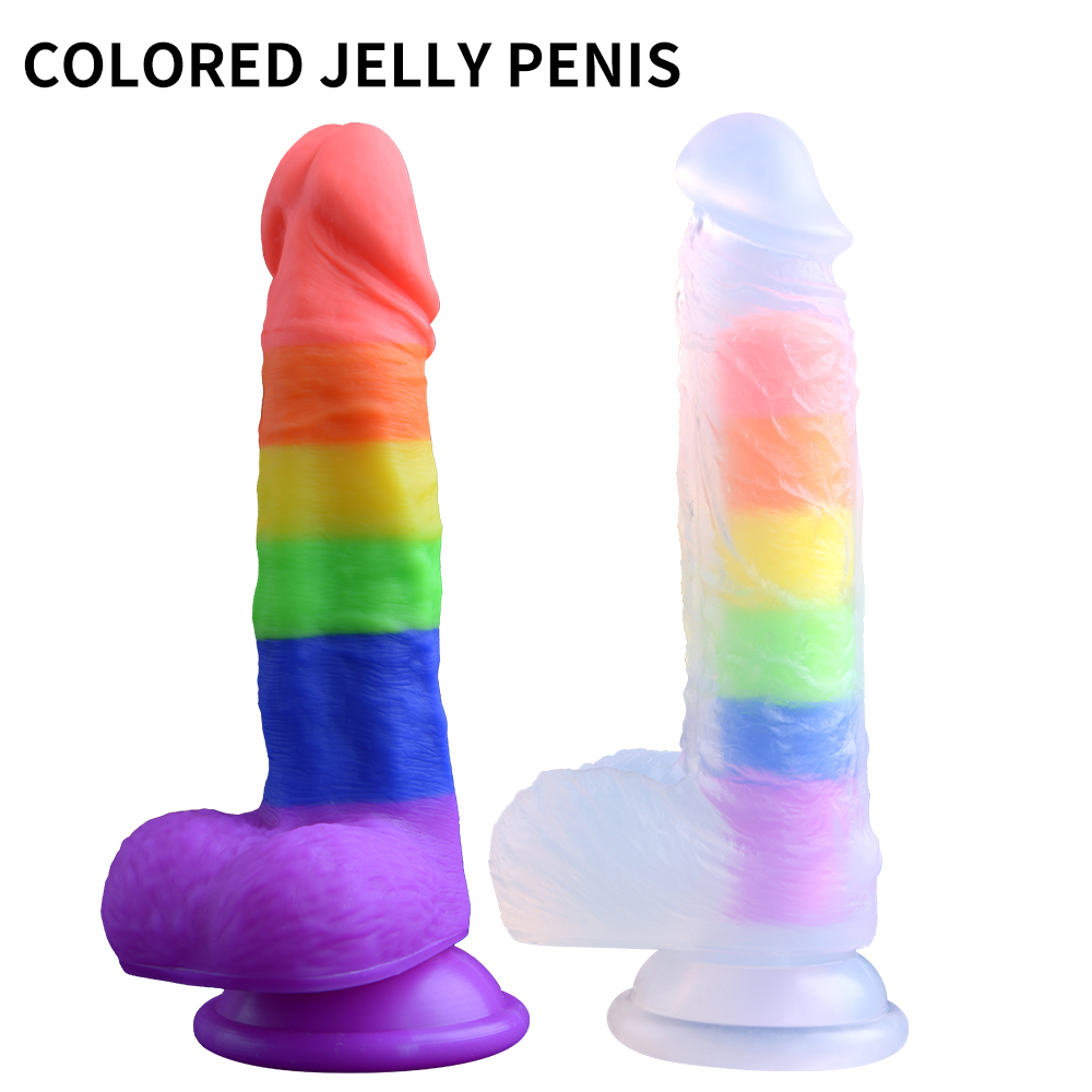 Jelly monochrome penis