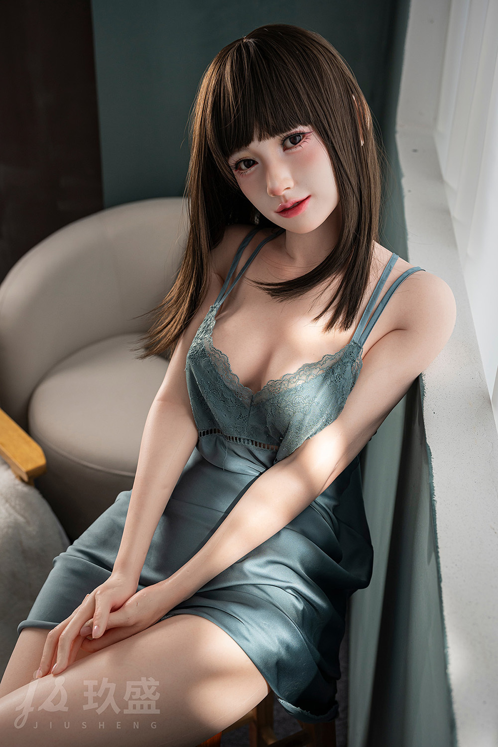 156cm B-Cup Silicone Sex Doll - Beverly Yale | Youthful Appeal, Soft Realistic Silicone Feel