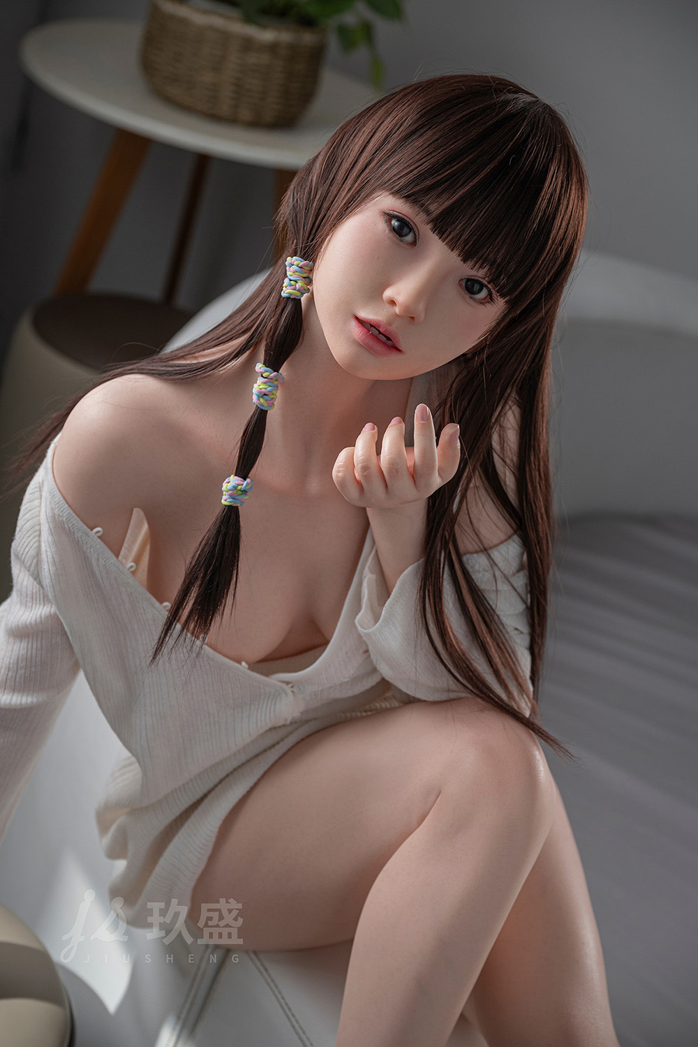 150cm B-Cup Silicone Sex Doll - Riva Ernest | Petite Cute Charm, Soft Lifelike Silicone Feel