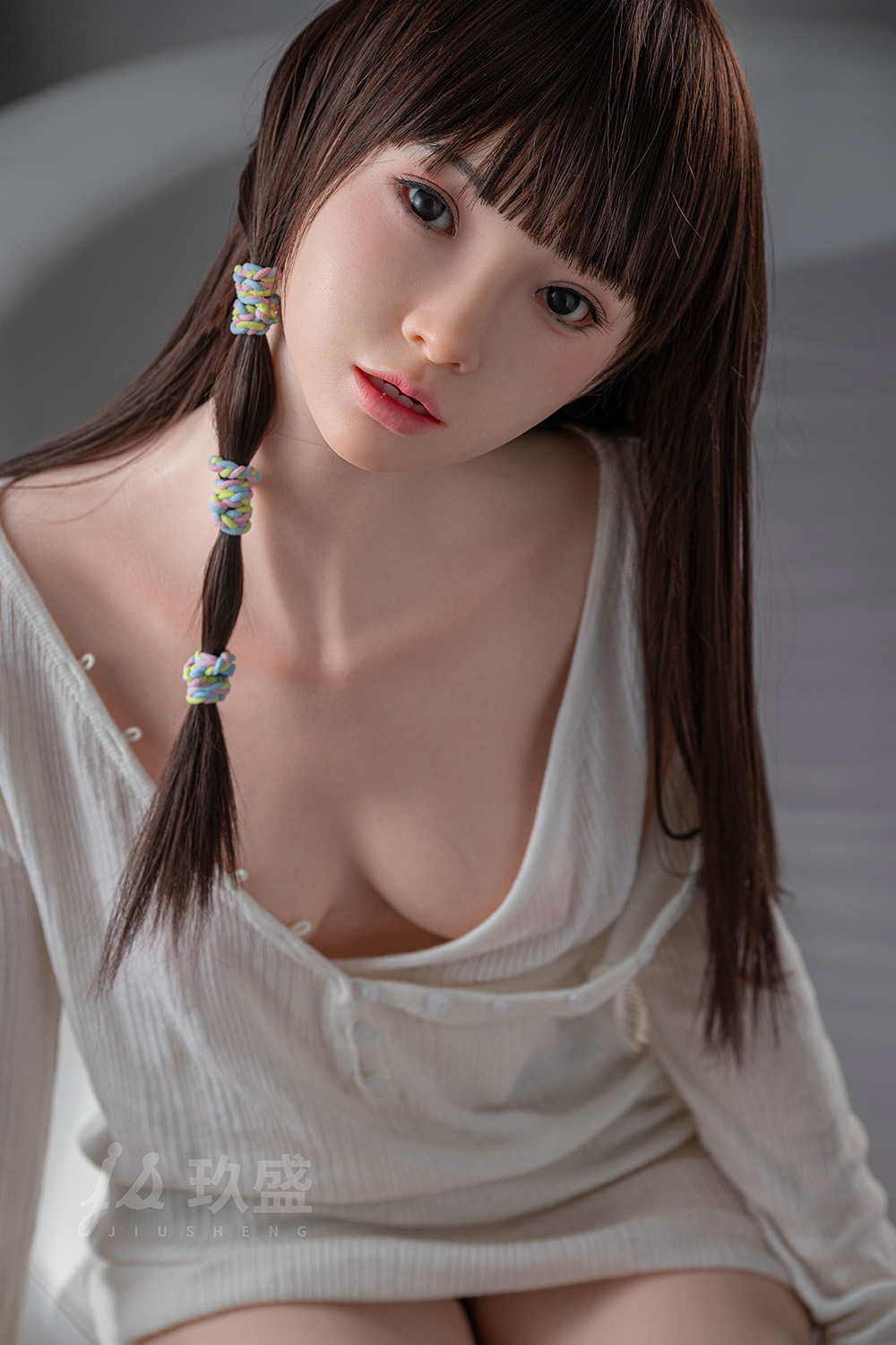 150cm B-Cup Silicone Sex Doll - Riva Ernest | Petite Cute Charm, Soft Lifelike Silicone Feel