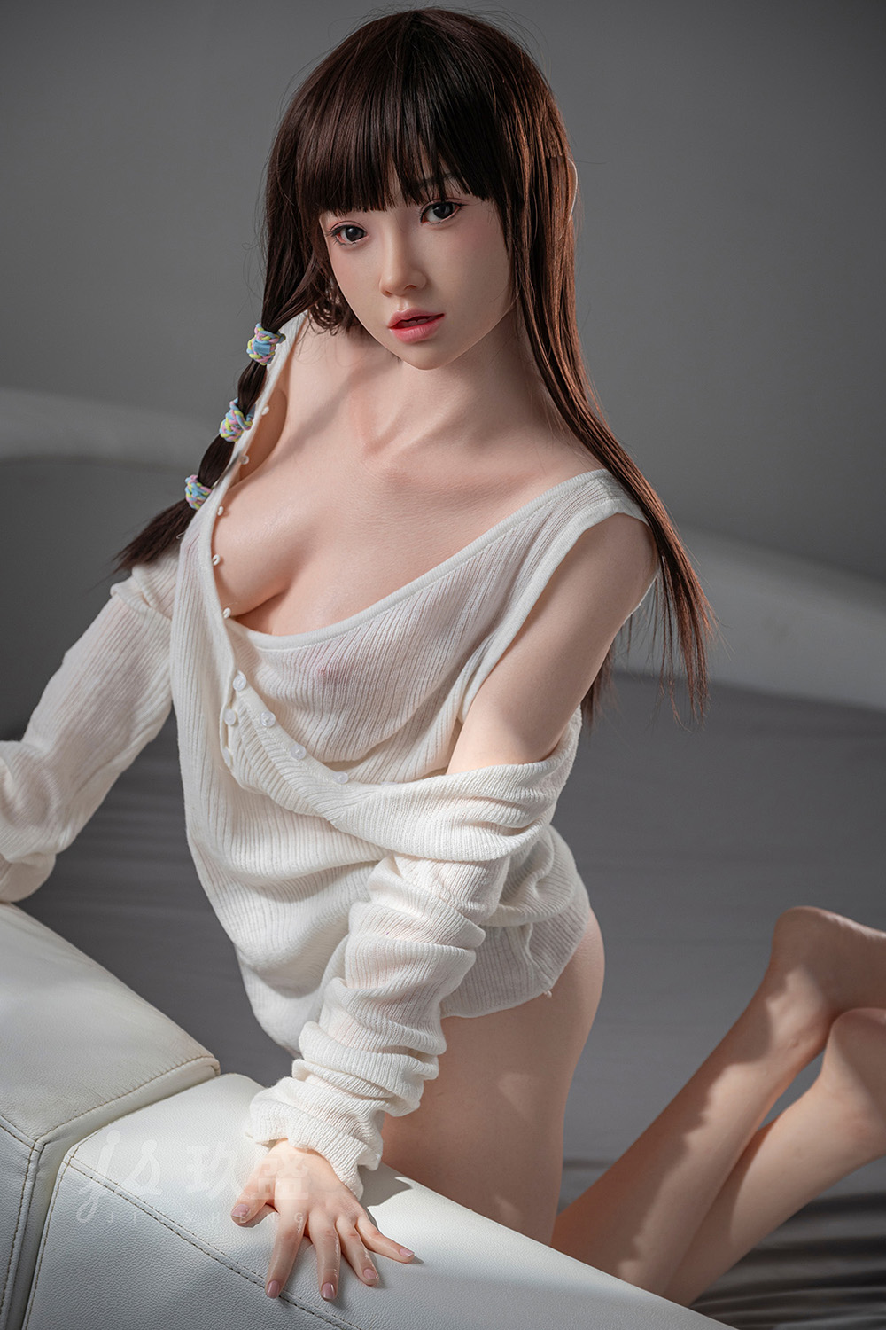 150cm B-Cup Silicone Sex Doll - Riva Ernest | Petite Cute Charm, Soft Lifelike Silicone Feel