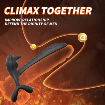 Semen Locking Vibration Ring-DollsLover Official Store