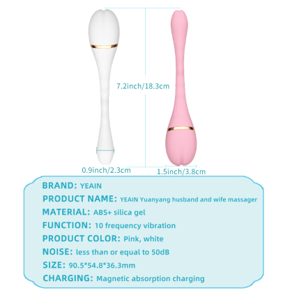 Flower Mandarin Duck Couple Resonant Massager-DollsLover Official Store
