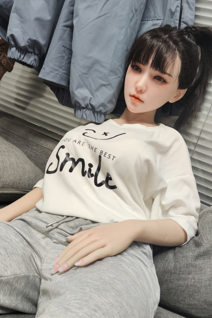 158cm D-Cup Silicone Head TPE Body Lifelike Sweet Black Hair Sex Doll - Talyndra for Sale | DollsLover Official Store | Qita Doll