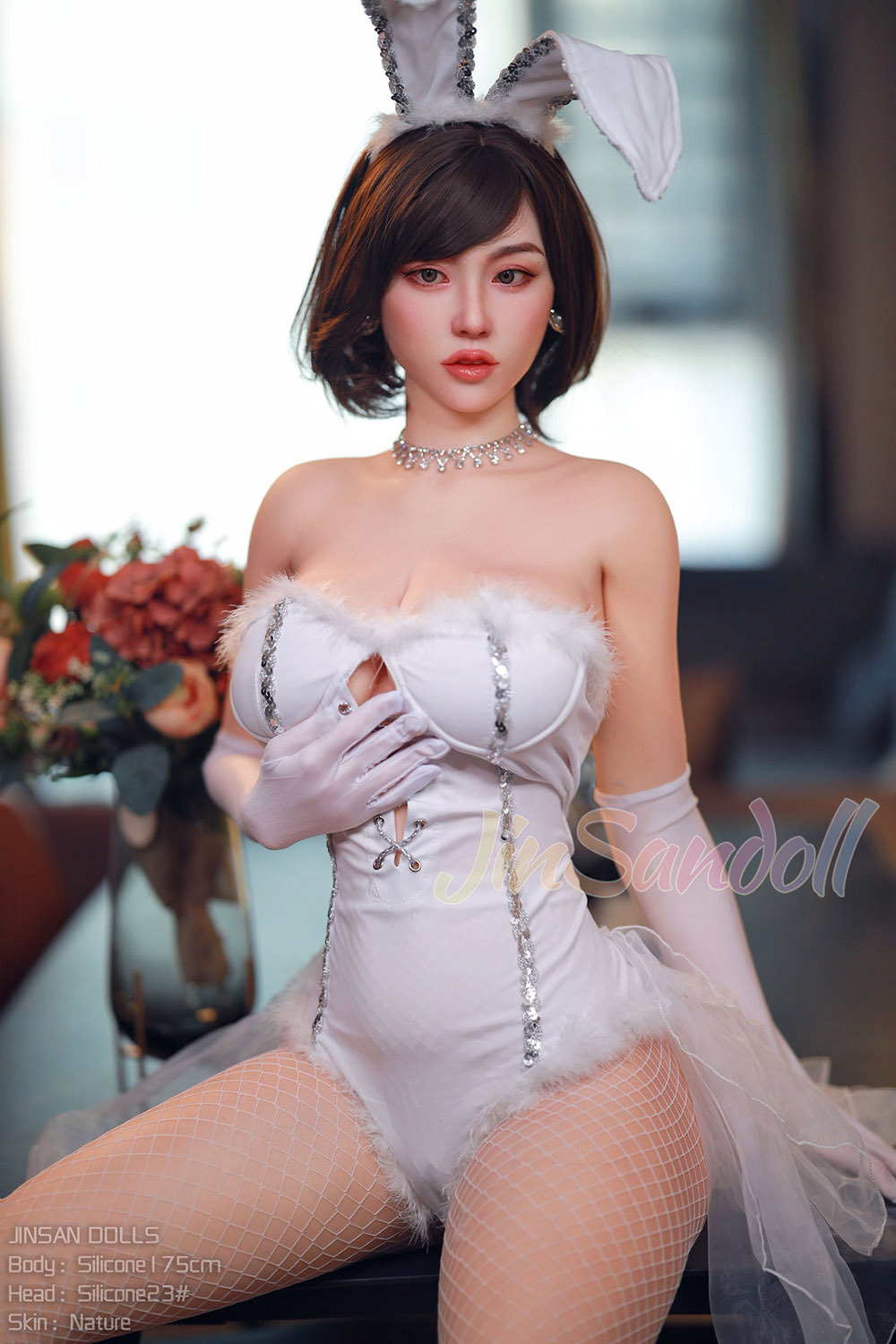 175cm/5.9ft D-Cup Silicone Sex Doll - Zuleika