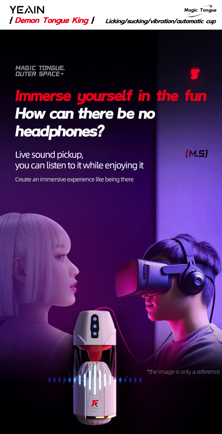 Space Magic Tongue Masturbator