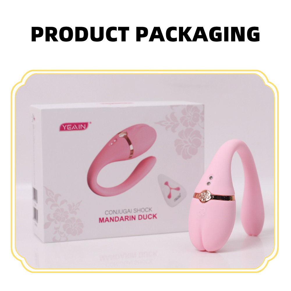 Flower Mandarin Duck Couple Resonant Massager