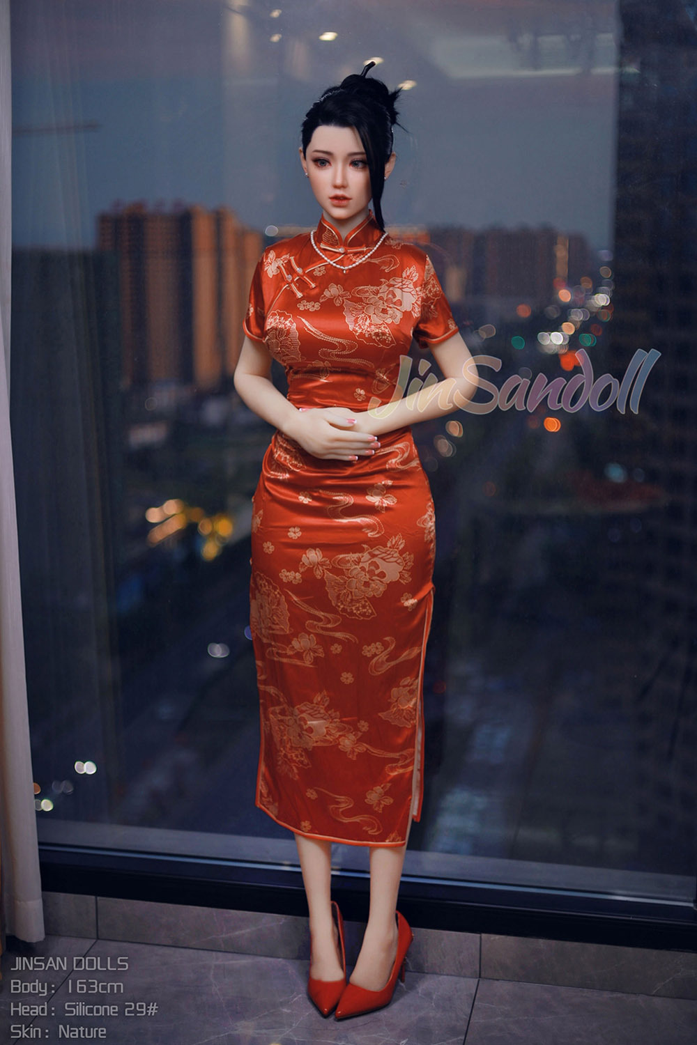 163cm/5.4ft F-Cup Silicone Sex Doll - Halcyon