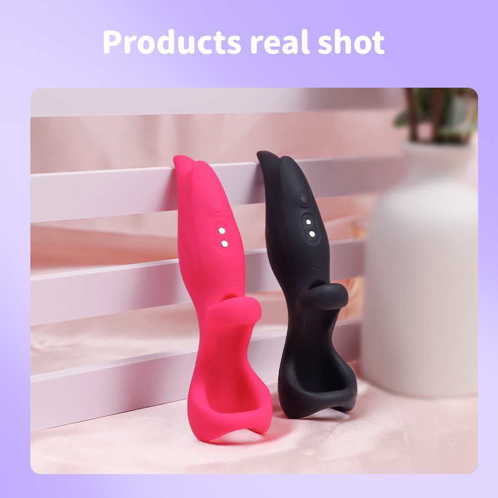 Six-Finger Magic Condom Sex Vibrator