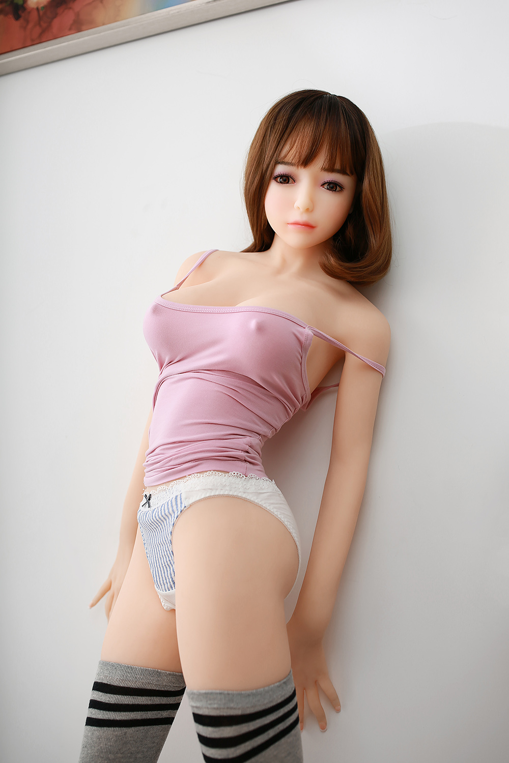 150cm F-Cup TPE Sex Doll - Xylene Petite TPE Sex Doll with Delicate Details & High Realism