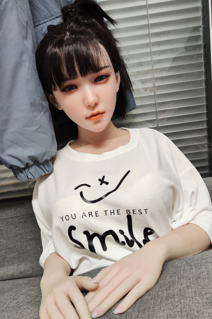 158cm D-Cup Silicone Head TPE Body Lifelike Sweet Black Hair Sex Doll - Talyndra for Sale | DollsLover Official Store | Qita Doll