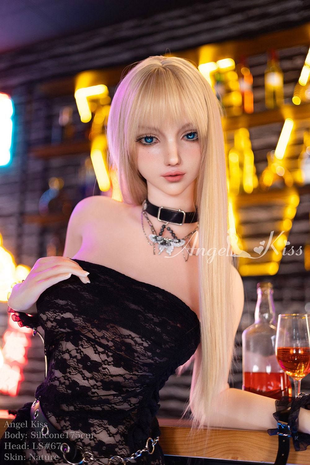 175cm/5.9ft D-Cup Silicone Sex Doll - Ione