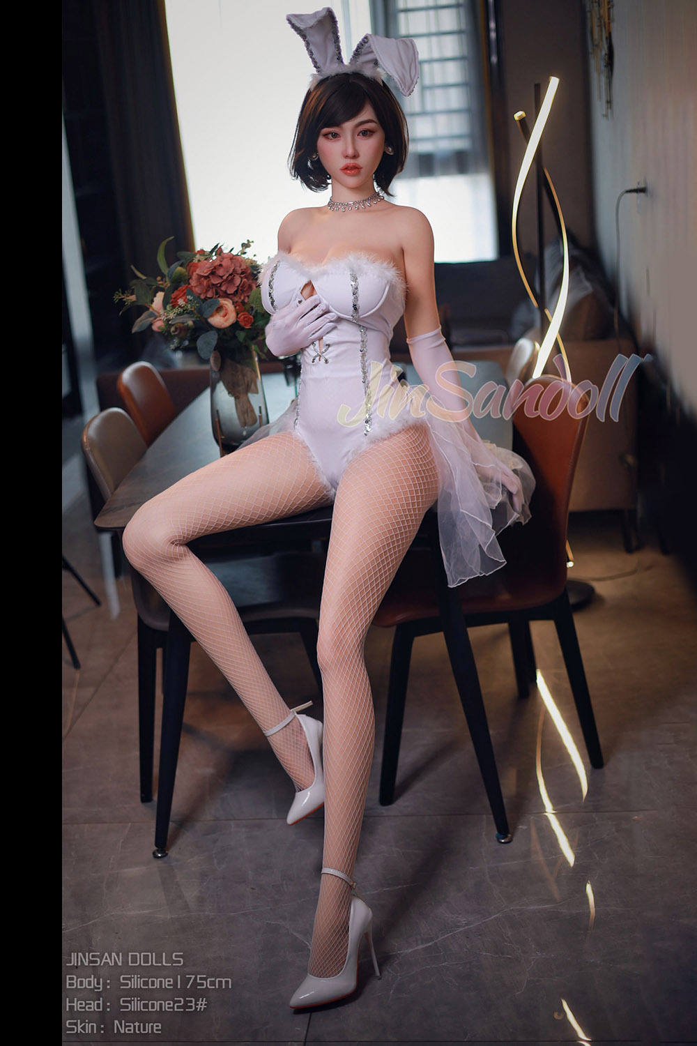 175cm/5.9ft D-Cup Silicone Sex Doll - Zuleika