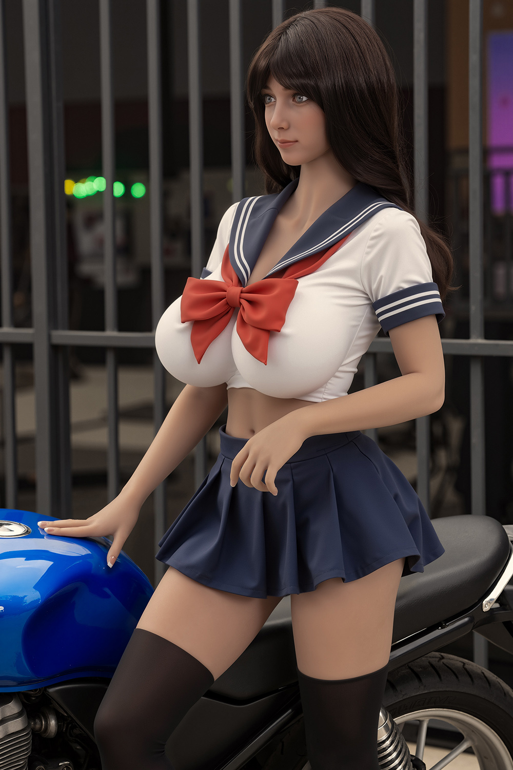 153cm G-Cup TPE Sex Doll - Calindra TPE Sex Doll with Smooth Joints & Lifelike Poses