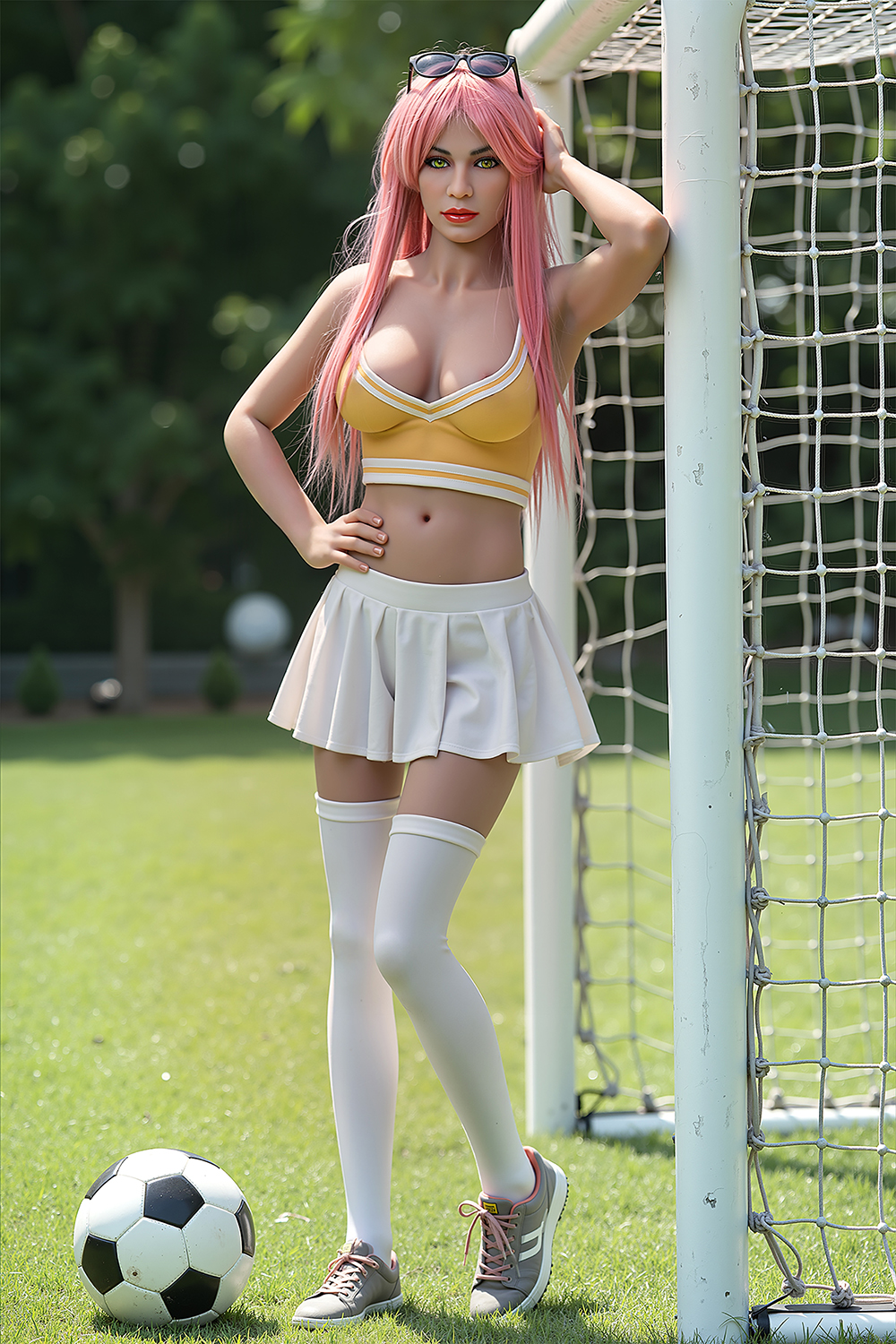 157cm D-Cup TPE Sex Doll - Thalina | Sporty Football Babe, Soft & Realistic TPE Body