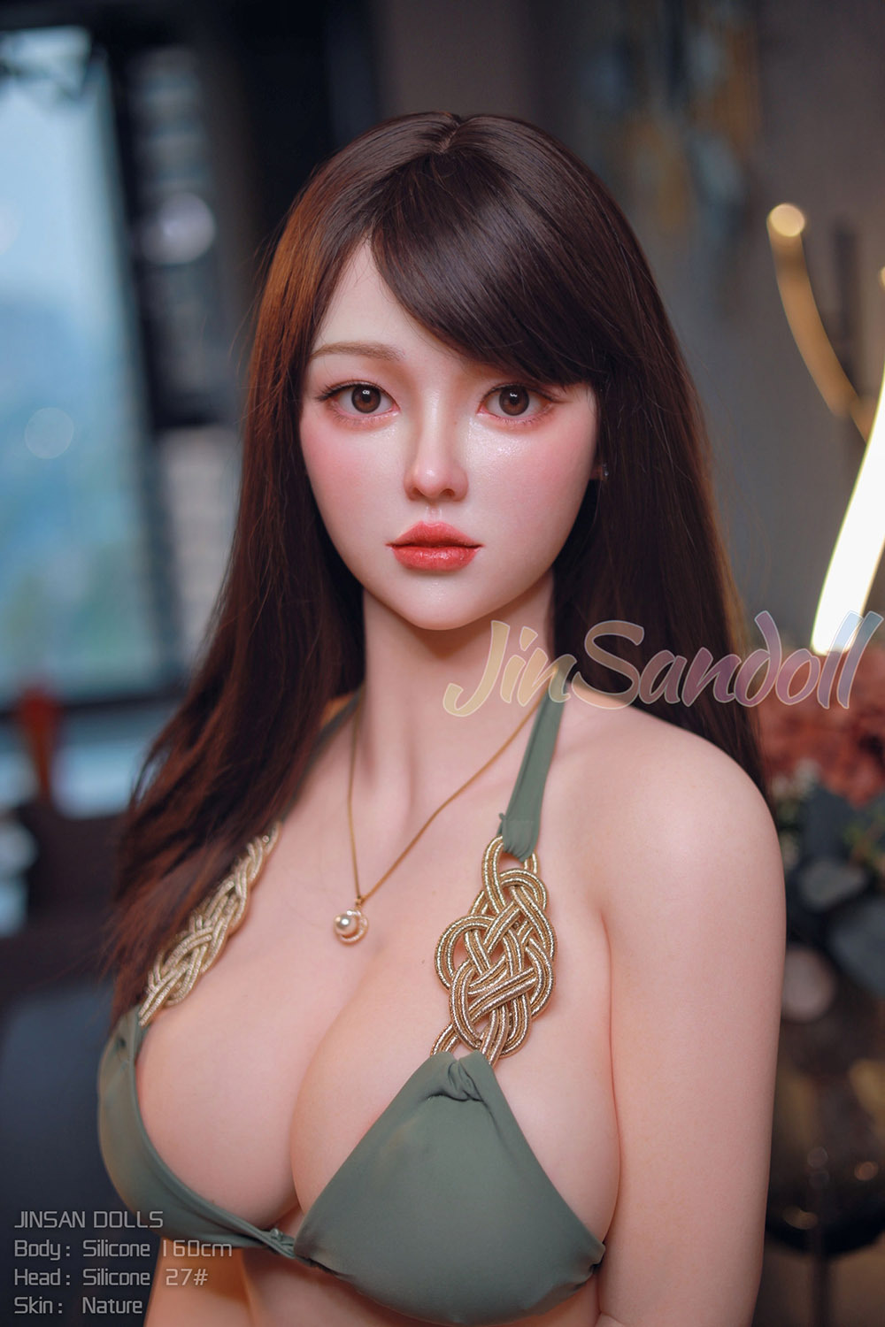 160cm/5.3ft E-Cup Silicone Sex Doll - Odelia