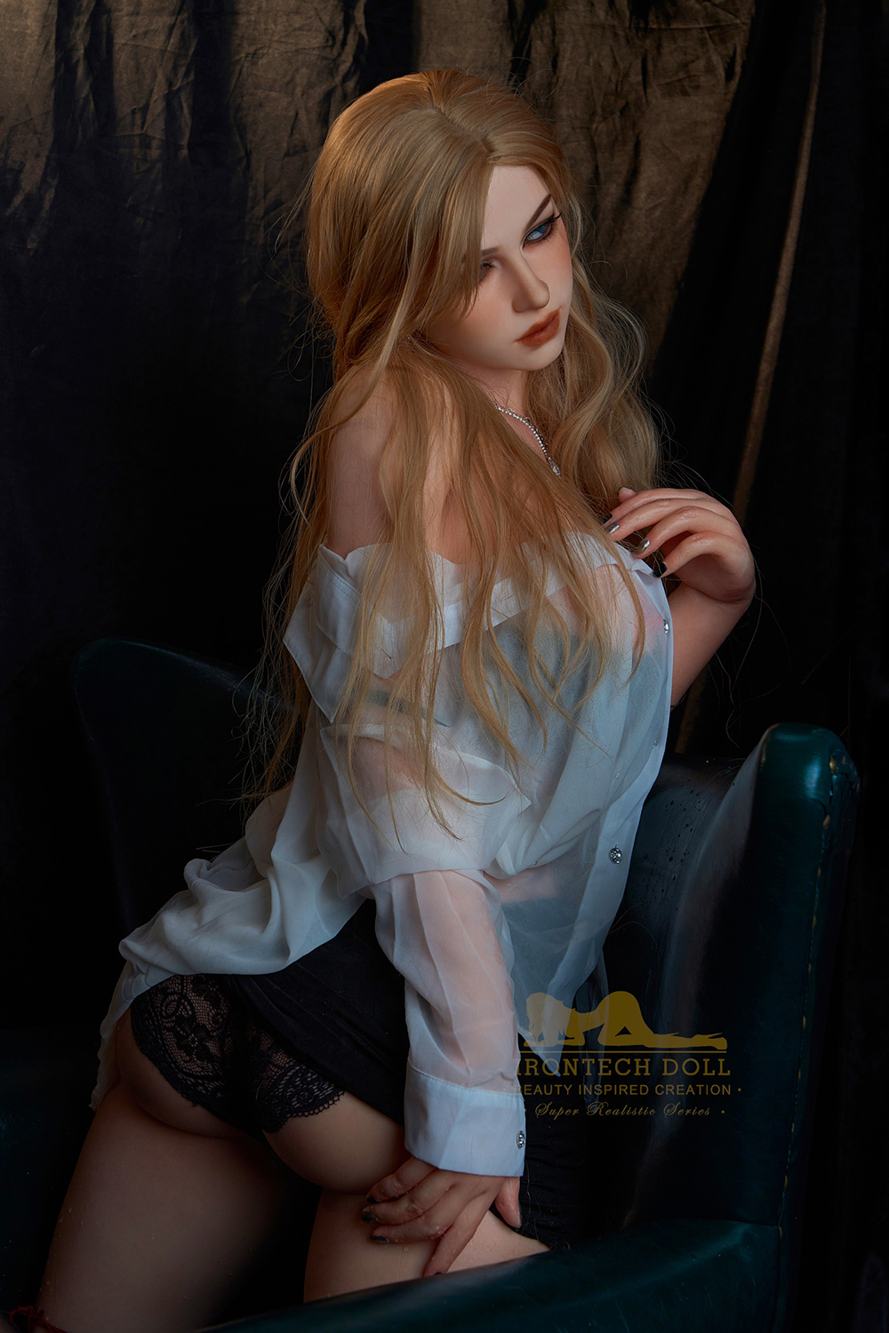 164cm/5ft5 E-Cup Silicone Sex Doll – Trineth Slim Waist Busty Doll – E-Cup, American Fantasy